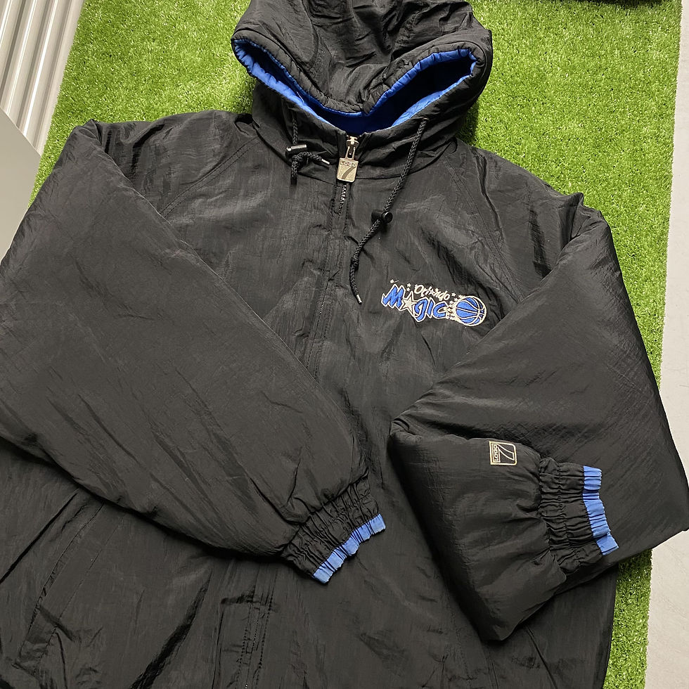 Thumbnail: VINTAGE LOGO 7 ORLANDO MAGIC PUFFER JACKET