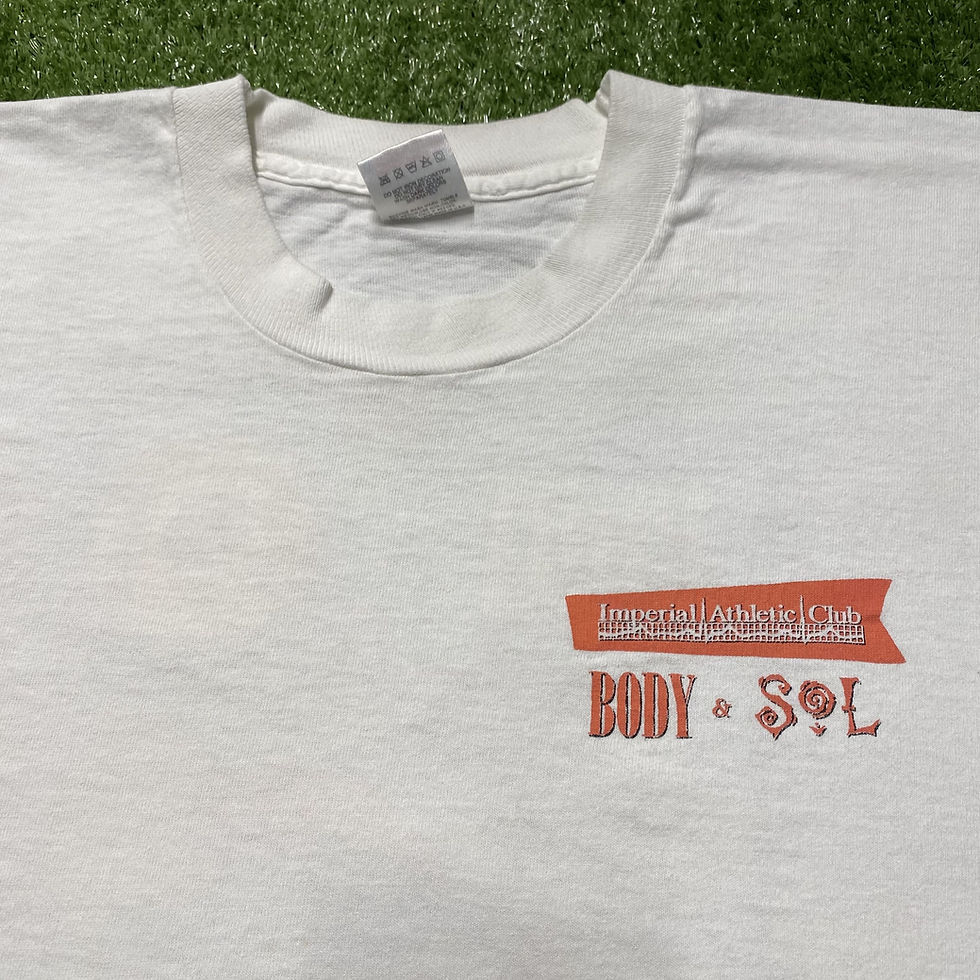 Thumbnail: VINTAGE 1994 BODY & SOL IMPERIAL ATHLETIC CLUB TEE