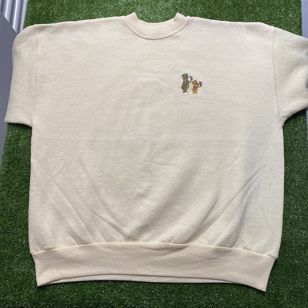 Thumbnail: VINTAGE YOGI BEAR & BOO BOO CREWNECK