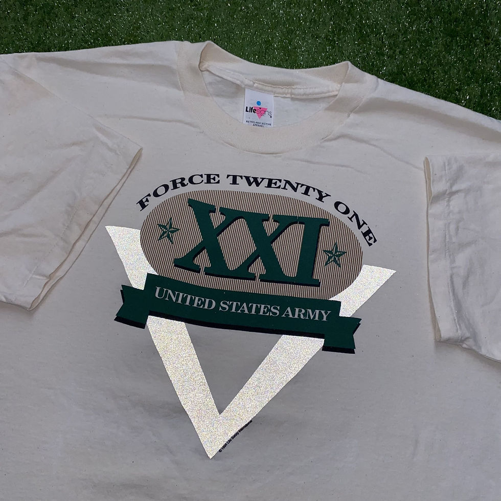 Thumbnail: VINTAGE 1995 UNITED STATES ARMY FORCE TWENTY ONE TEE