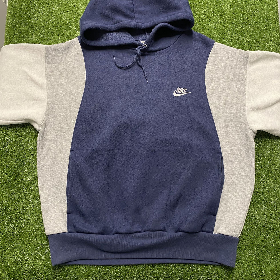 Thumbnail: VINTAGE NIKE INSPIRED COLOR BLOCK HOODIE