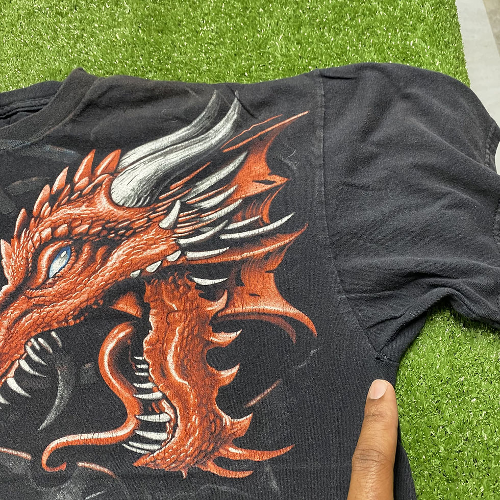 Thumbnail: Y2K DUAL DRAGON FANTASY TEE
