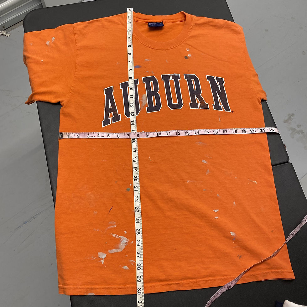 Thumbnail: VINTAGE AUBURN UNIVERSITY PAINT SPLATTER TEE