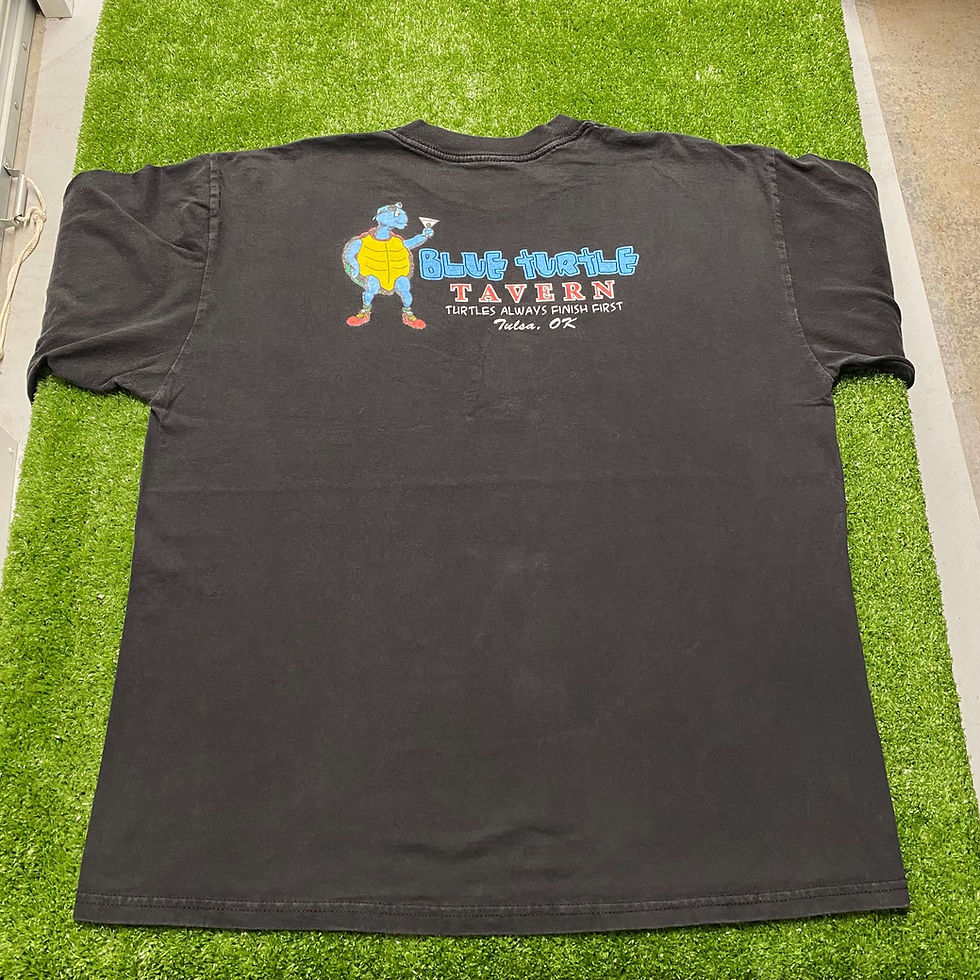 Thumbnail: VINTAGE BLUE TURTLE TAVERN OKLAHOMA LONG SLEEVE TEE