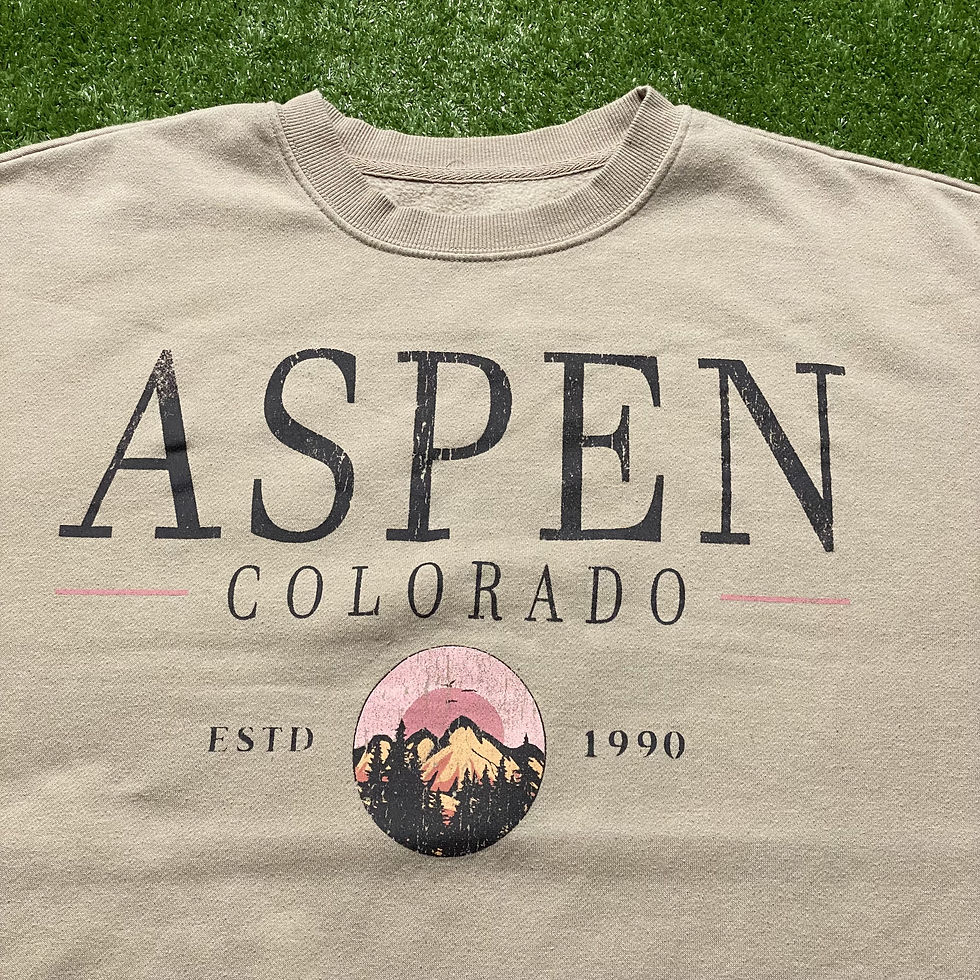 Thumbnail: GOODIE TWO SLEEVES ASPEN COLORADO CREWNECK