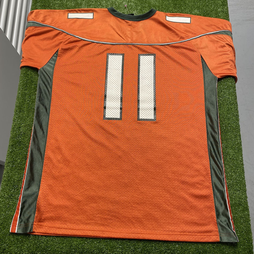 Thumbnail: VINTAGE NIKE MIAMI HURRICANES FOOTBALL JERSEY