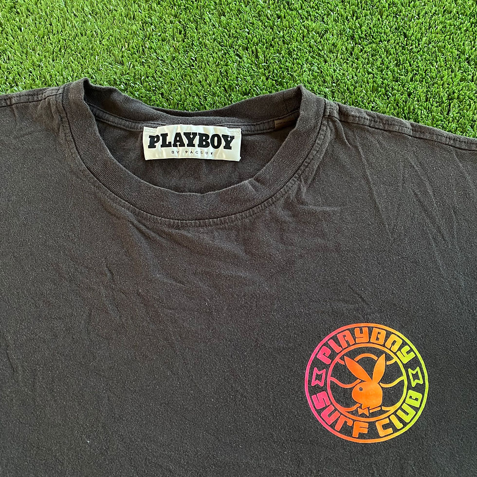 Thumbnail: PLAYBOY SURF CLUB GRADIENT LOGO FADED TEE