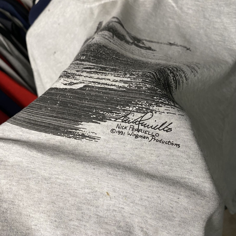 Thumbnail: VINTAGE 1991 U.S. NAVY AIRCRAFT CARRIER TEE