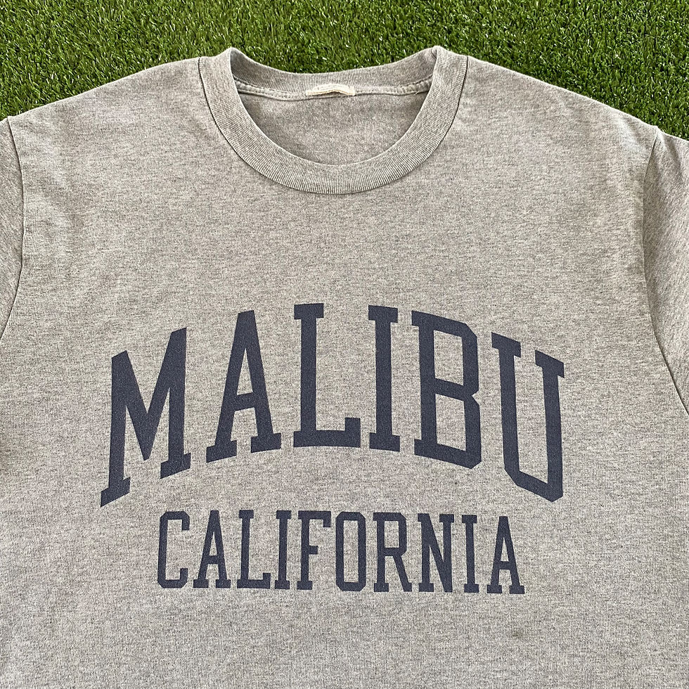 Thumbnail: MALIBU CALIFORNIA CROP TOP LONG SLEEVE SHIRT