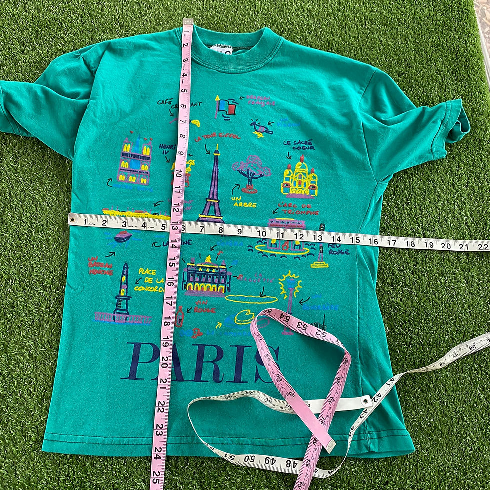 Thumbnail: VINTAGE BHO PARIS TRAVEL TEE