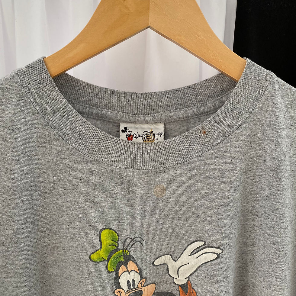 Thumbnail: VINTAGE DISNEY GOOFY NONE OF THE ABOVE CHECKLIST TEE
