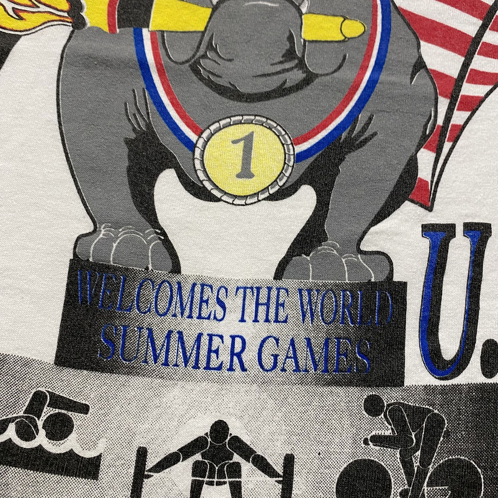 Thumbnail: VINTAGE 1995 ATLANTA SUMMER GAMES BULLDOG TEE