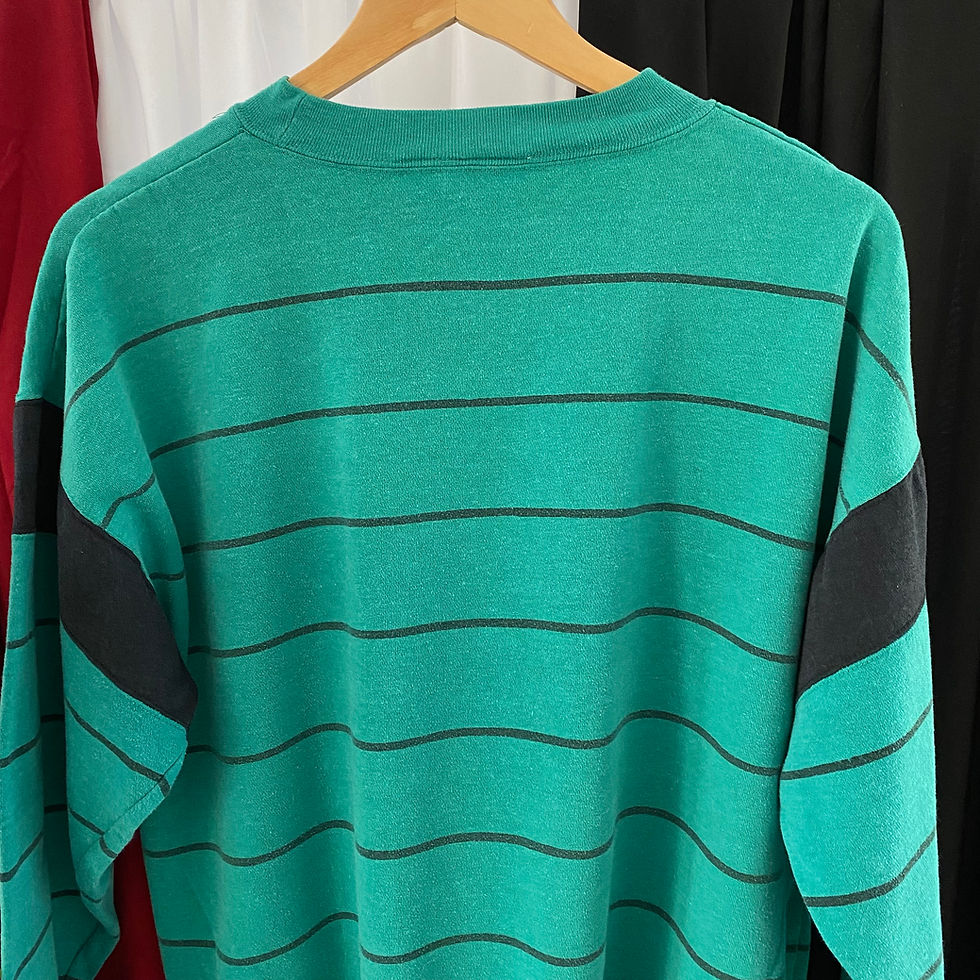 Thumbnail: VINTAGE ROBERT BRUCE MARINA STRIPED CREWNECK