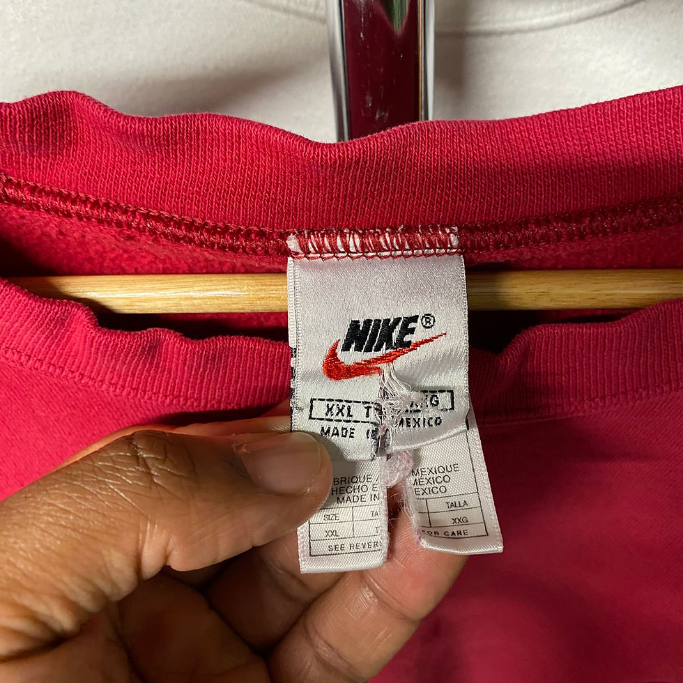 Thumbnail: VINTAGE NIKE TONAL MINI SWOOSH CREWNECK