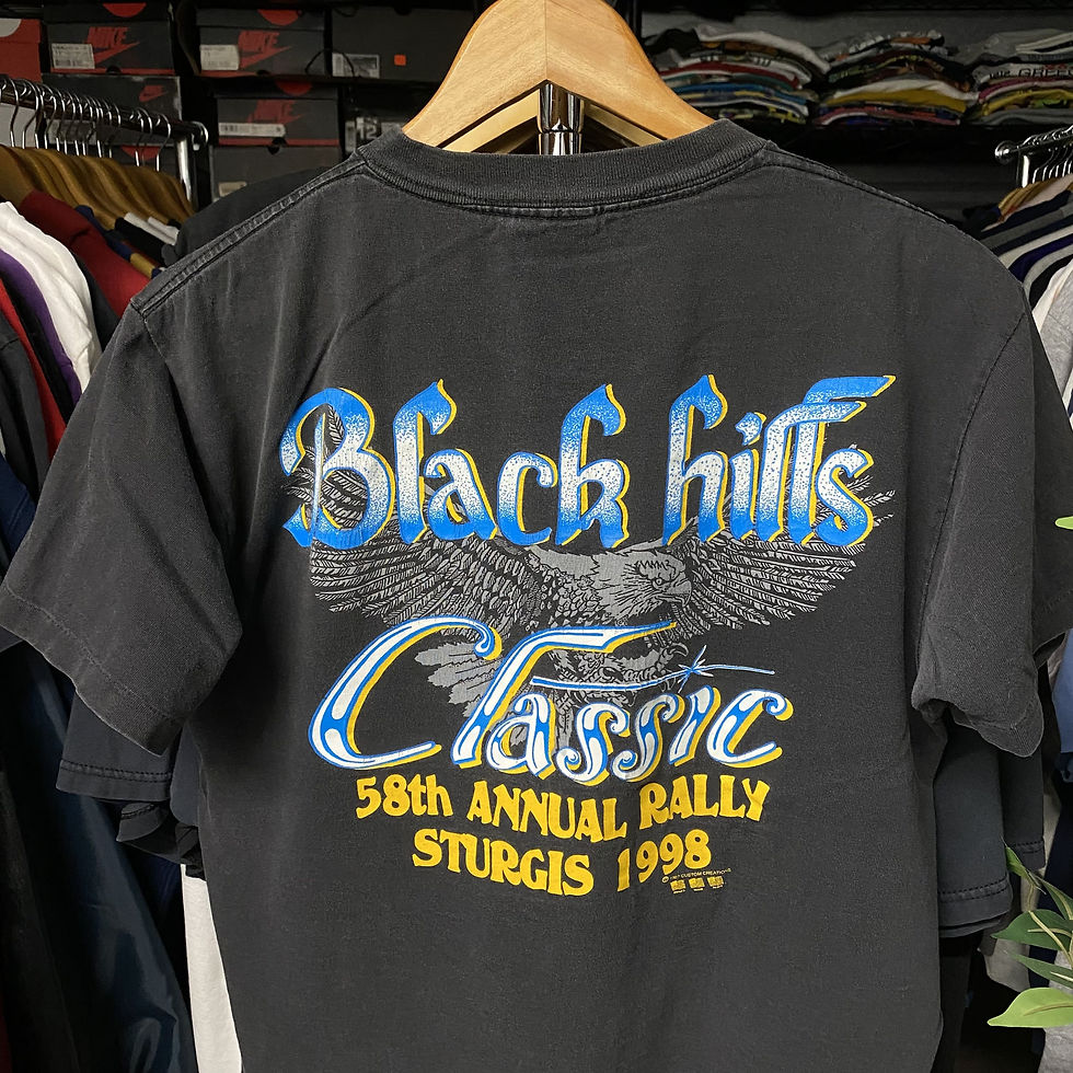 Thumbnail: VINTAGE 1998 STURGIS BLACK HILLS  RALLY POCKET TEE