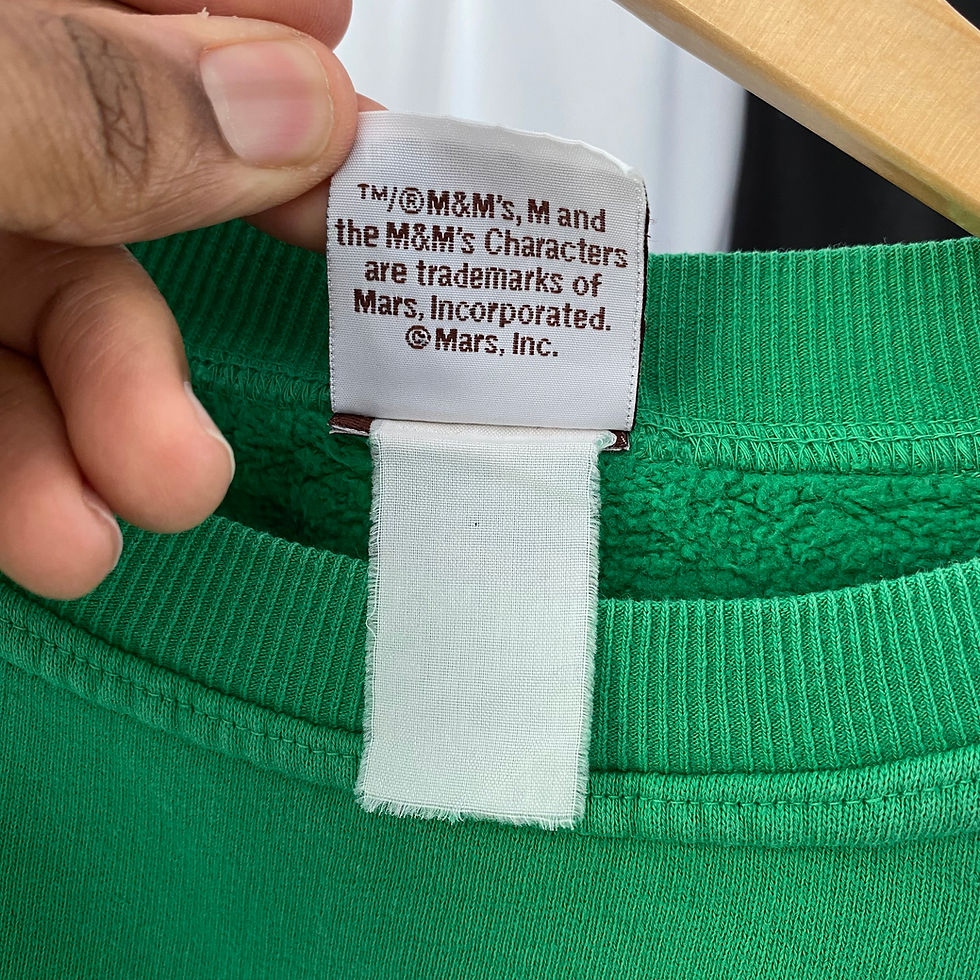 Thumbnail: M&M's BRAND FACE LOGO CREWNECK