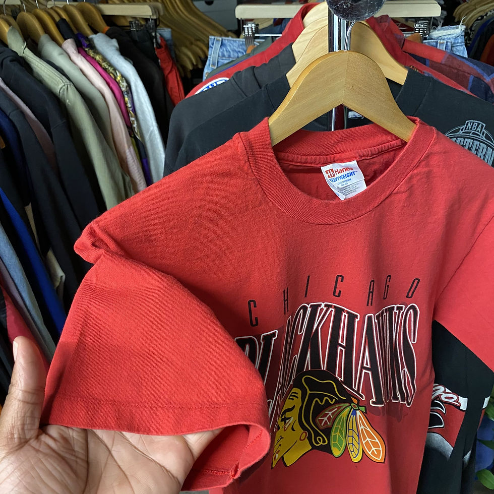 Thumbnail: VINTAGE NHL CHICAGO BLACKHAWKS TEE