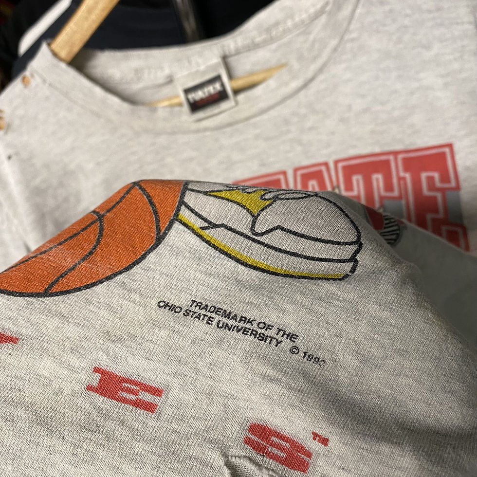 Thumbnail: VINTAGE 1993 LOONEY TUNES OHIO STATE BASKETBALL TEE