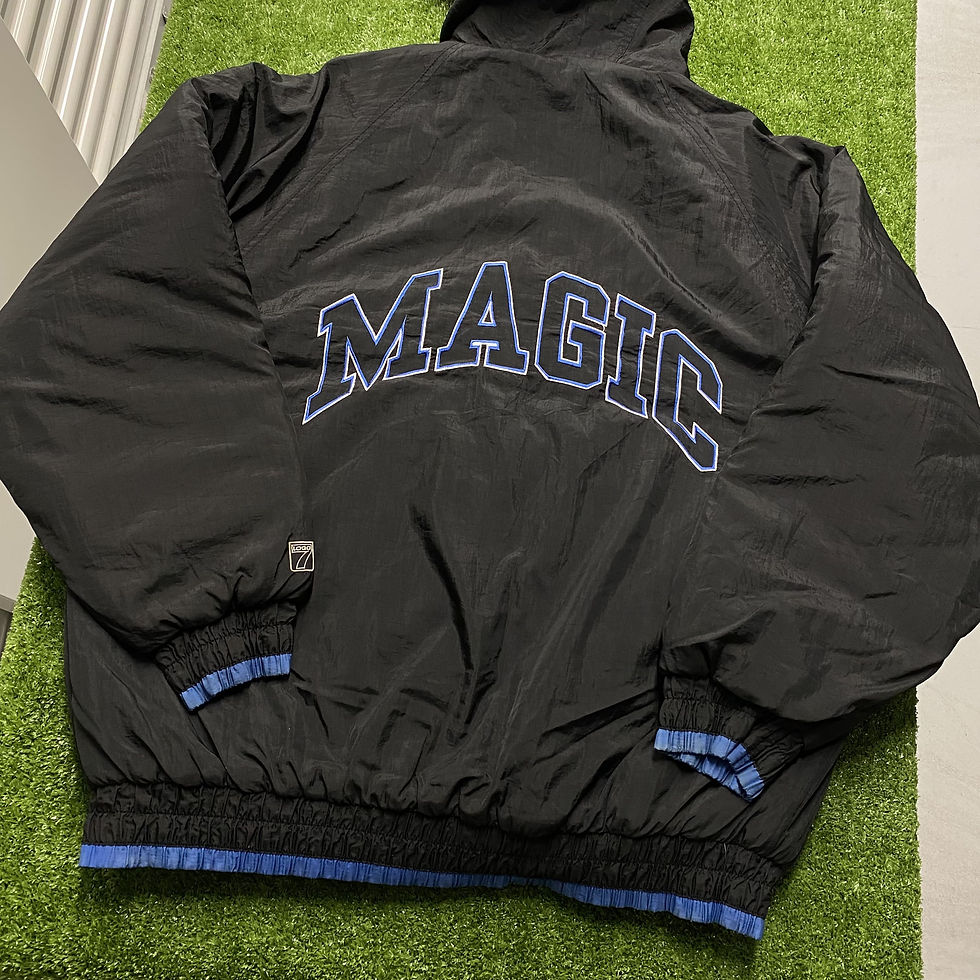 Thumbnail: VINTAGE LOGO 7 ORLANDO MAGIC PUFFER JACKET