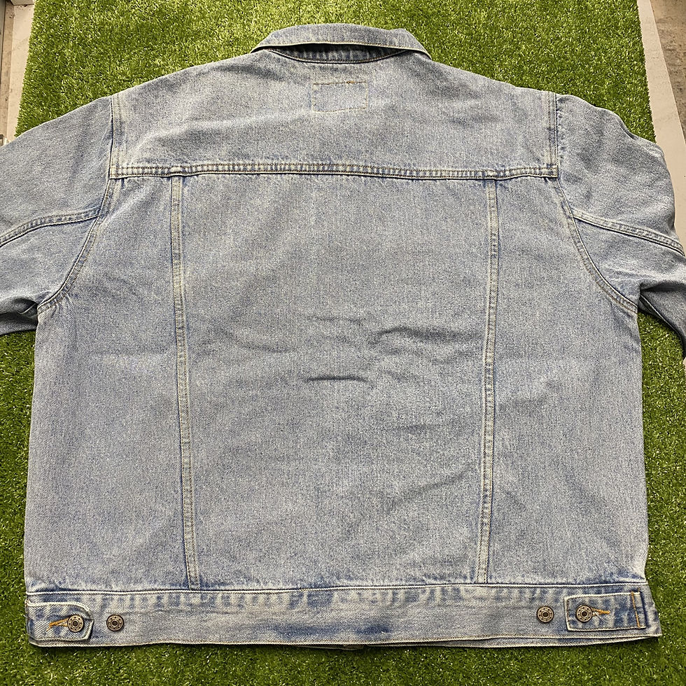 Thumbnail: HAGGAR CLOTHING CO. DENIM BUTTON UP JACKET
