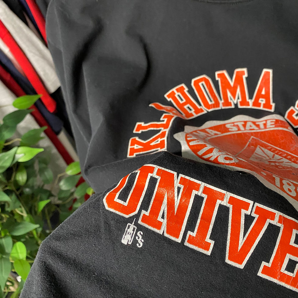 Thumbnail: VINTAGE RUSSELL ATHLETIC OKLAHOMA STATE UNIVERSITY TEE