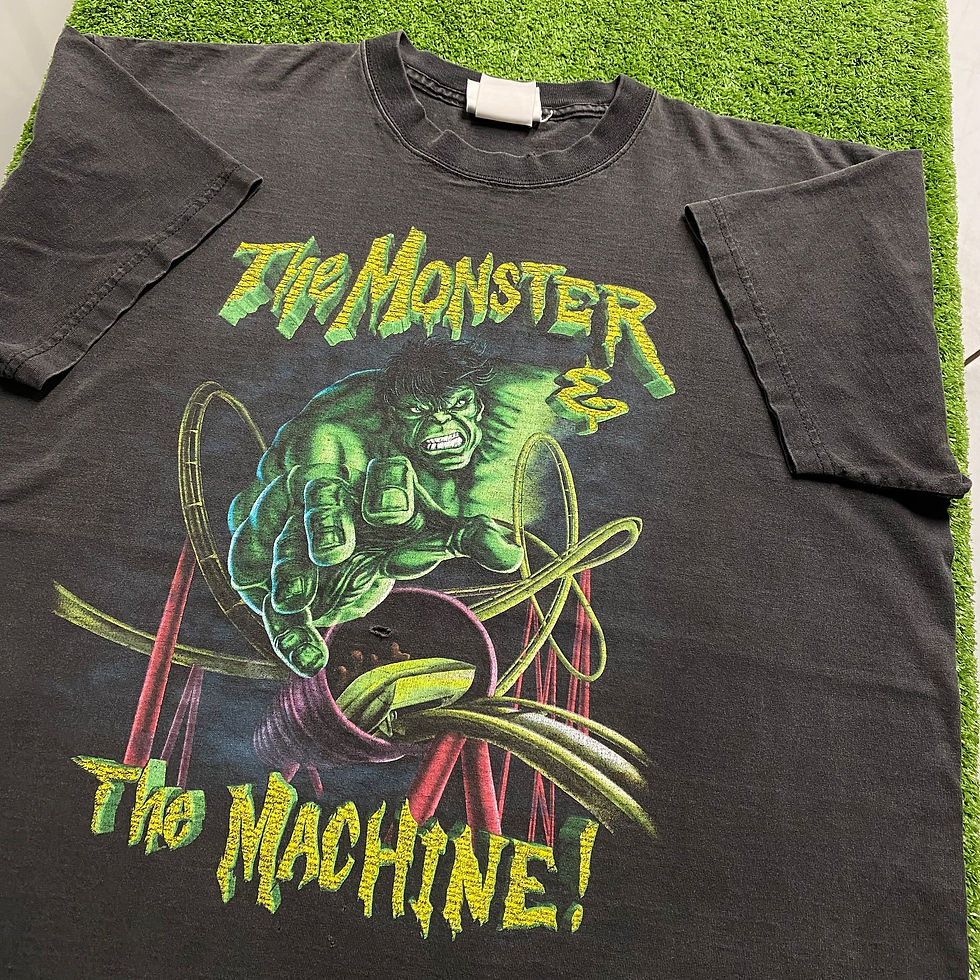Thumbnail: VINTAGE 2000 UNIVERSAL STUDIOS HULK MONSTER THE MACHINE TEE