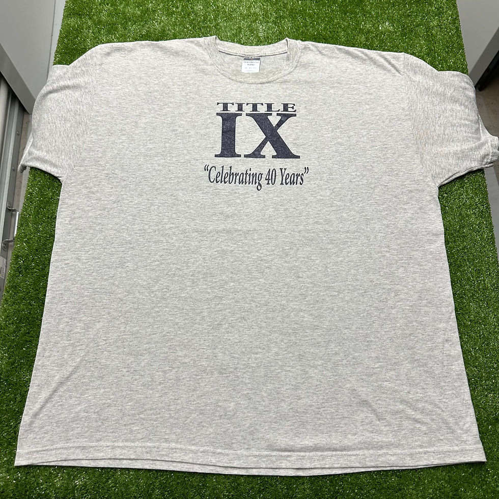 Thumbnail: 2012 TITLE IX CELEBRATING 40 YEARS TEE