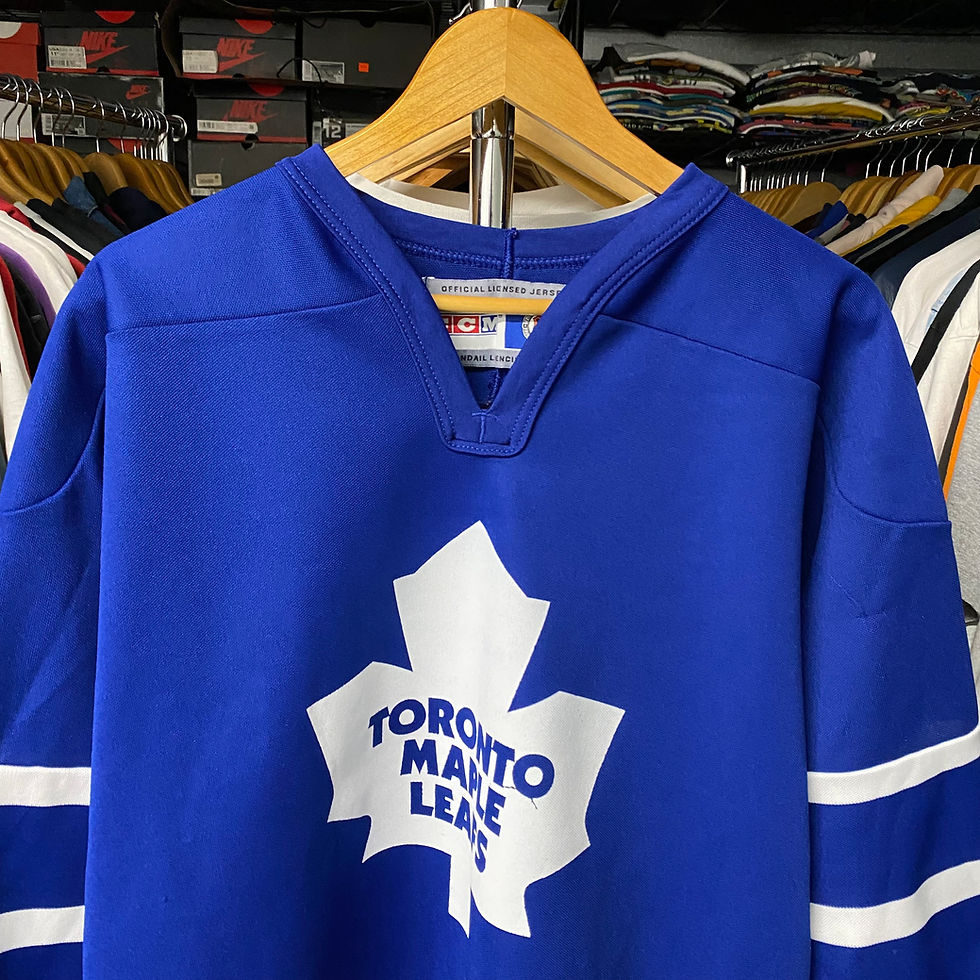 Thumbnail: VINTAGE CCM TORONTO MAPLE LEAFS HOCKEY JERSEY
