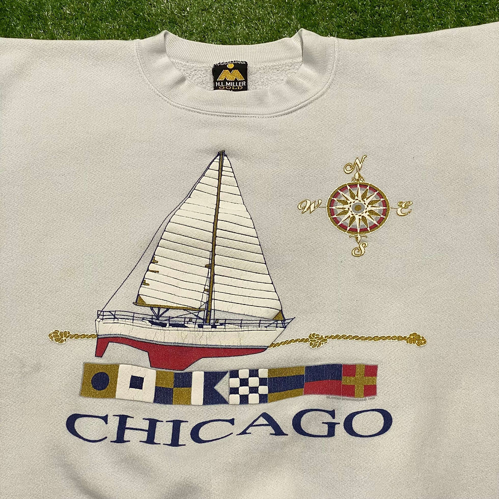 Thumbnail: VINTAGE CHICAGO ILLINOIS CREWNECK