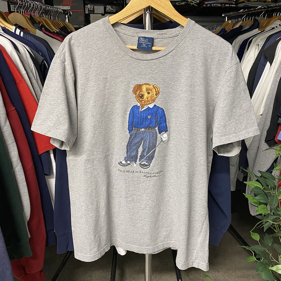 Thumbnail: VINTAGE POLO RALPH LAUREN BEAR GOLF TEE