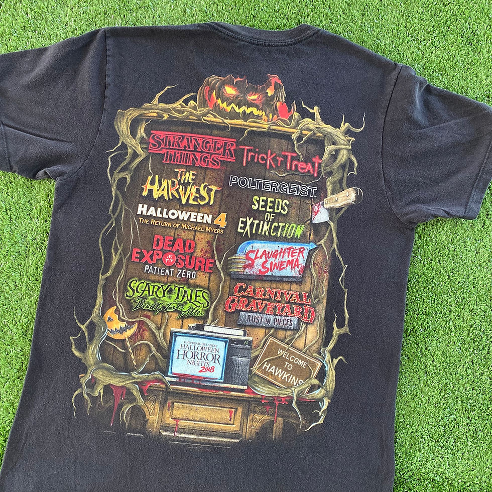 Thumbnail: 2018 TRUE FEAR COMES FROM WITHIN HALLOWEEN HORROR NIGHTS TEE