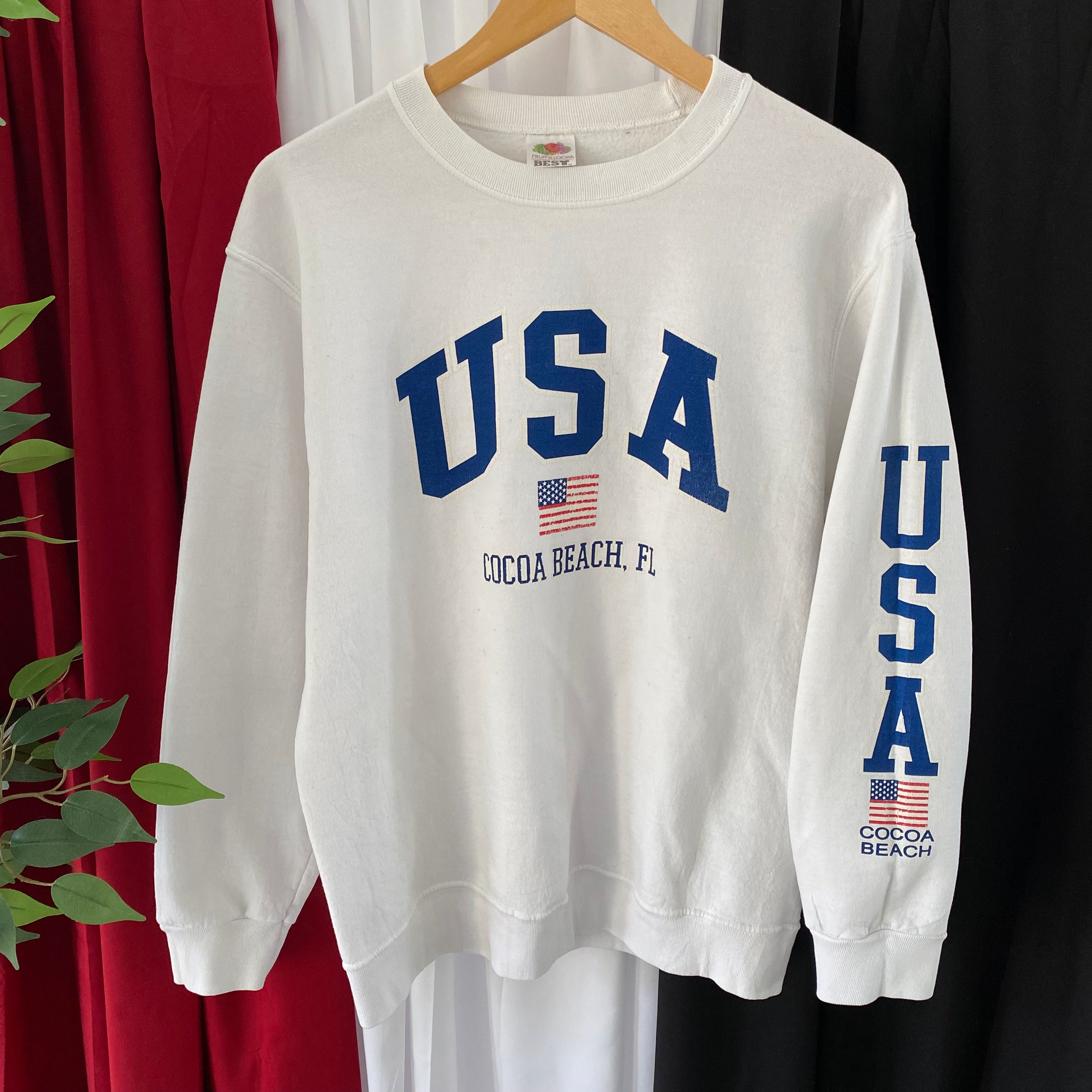 VINTAGE USA COCOA BEACH FLORIDA CREWNECK