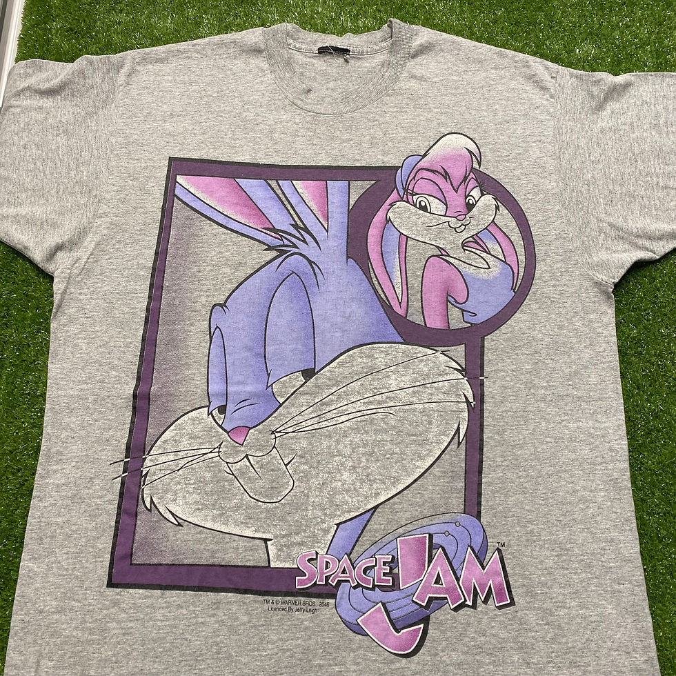 Thumbnail: VINTAGE SPACE JAM BUGS & LOLA BUNNY TEE