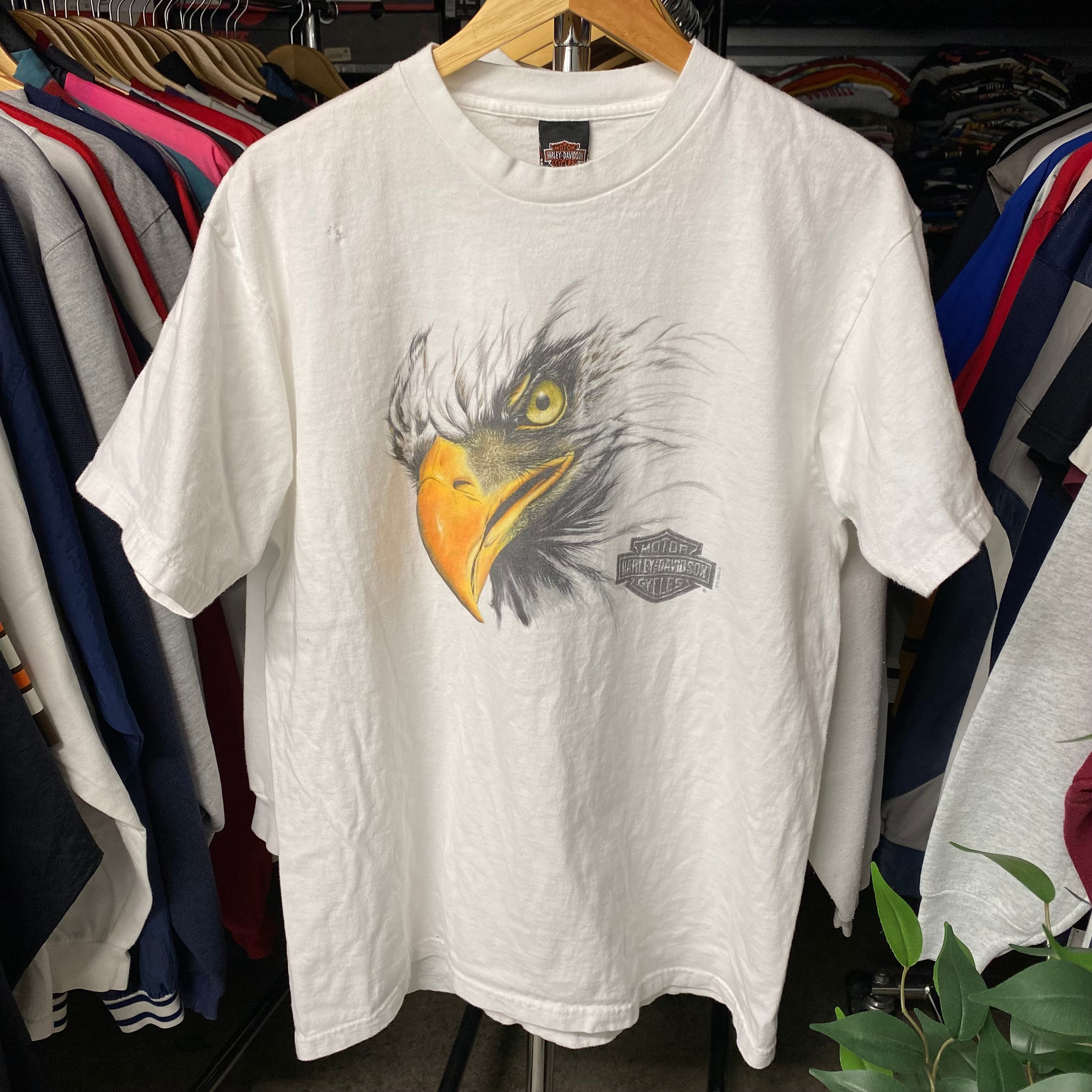 VINTAGE 1998 HARLEY-DAVIDSON EAGLE BLUE SPRINGS TEE