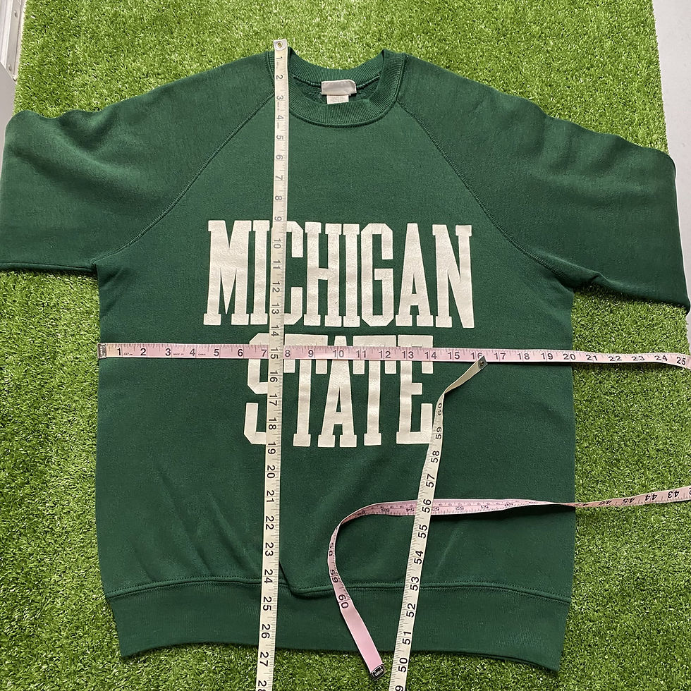 Thumbnail: VINTAGE MICHIGAN STATE CREWNECK GREEN
