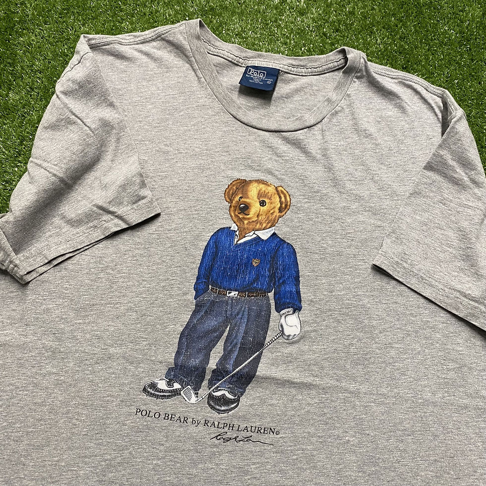 Thumbnail: VINTAGE POLO RALPH LAUREN BEAR GOLF TEE