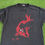 Thumbnail: VINTAGE SPIDER-MAN CRAWLING FELT LOGO TEE