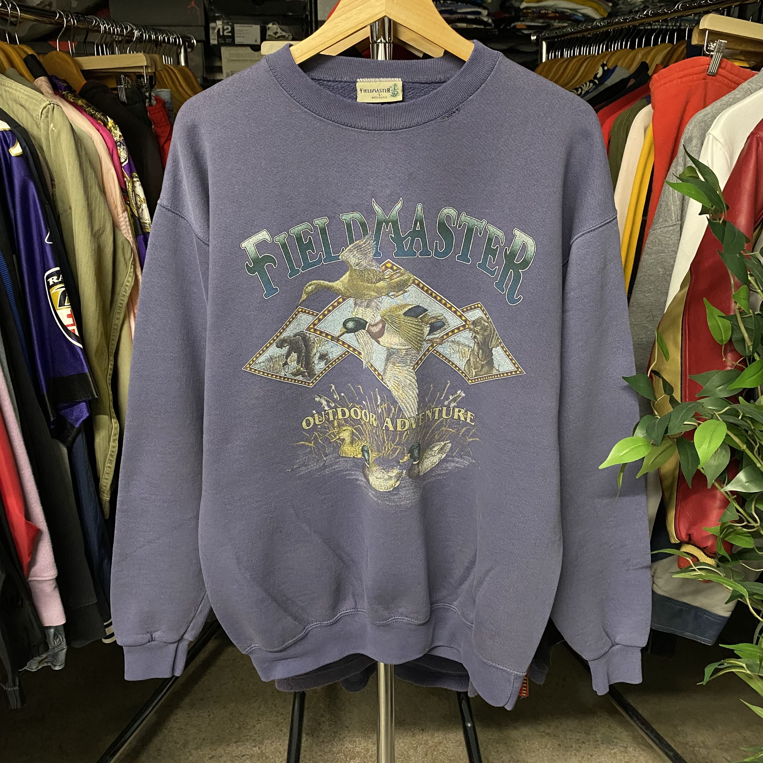 VINTAGE FIELDMASTER OUTDOOR ADVENTURE DUCK CREWNECK