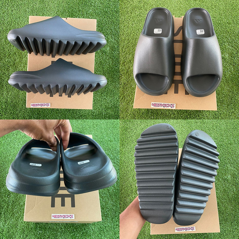 ADIDAS YEEZY SLIDE 'DARK ONYX' (2024) | 407Kickz