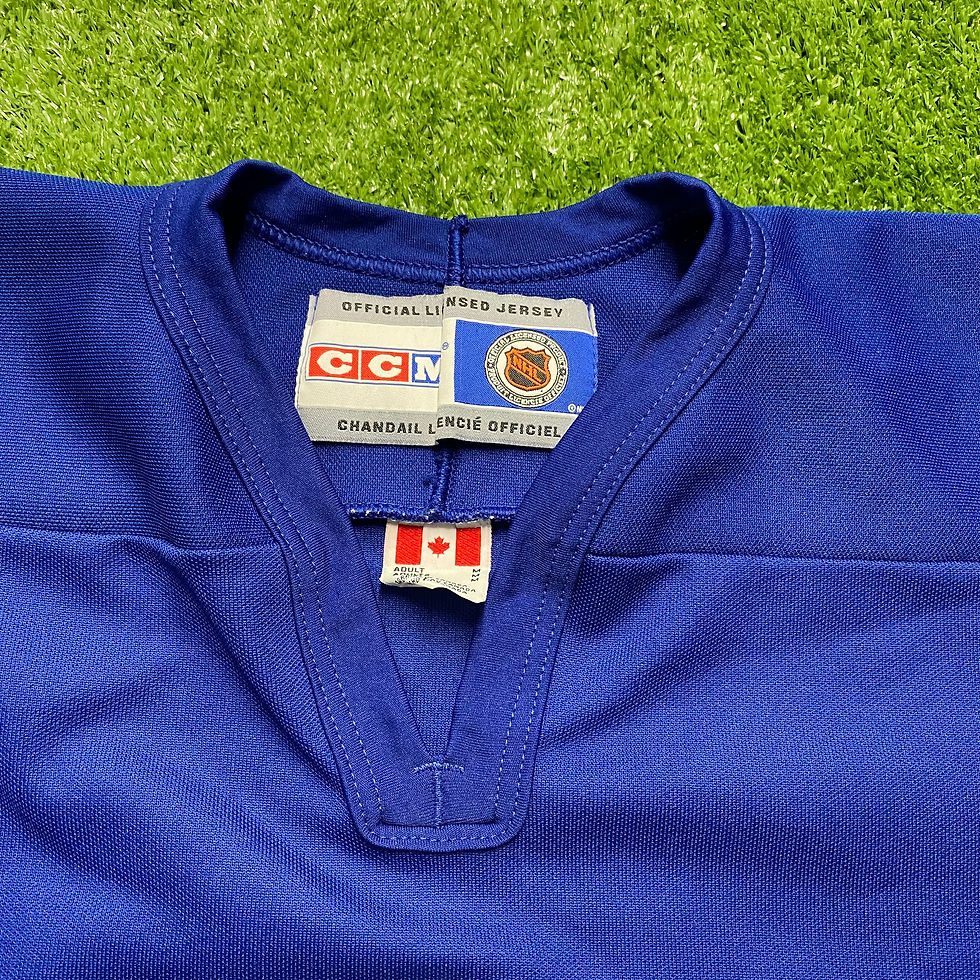 Thumbnail: VINTAGE CCM TORONTO MAPLE LEAFS HOCKEY JERSEY