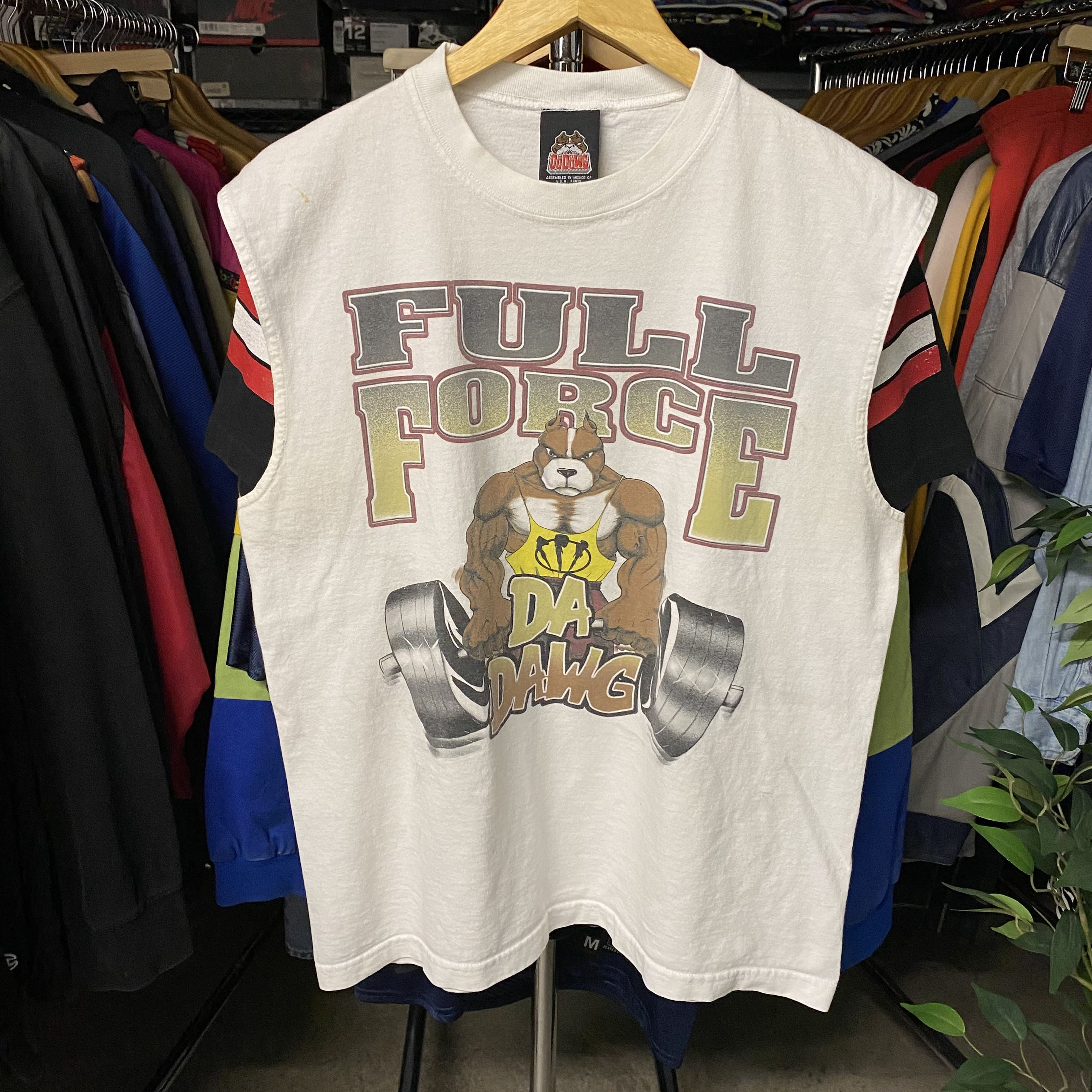 VINTAGE DA DAWG FULL FORCE SLEEVELESS TEE