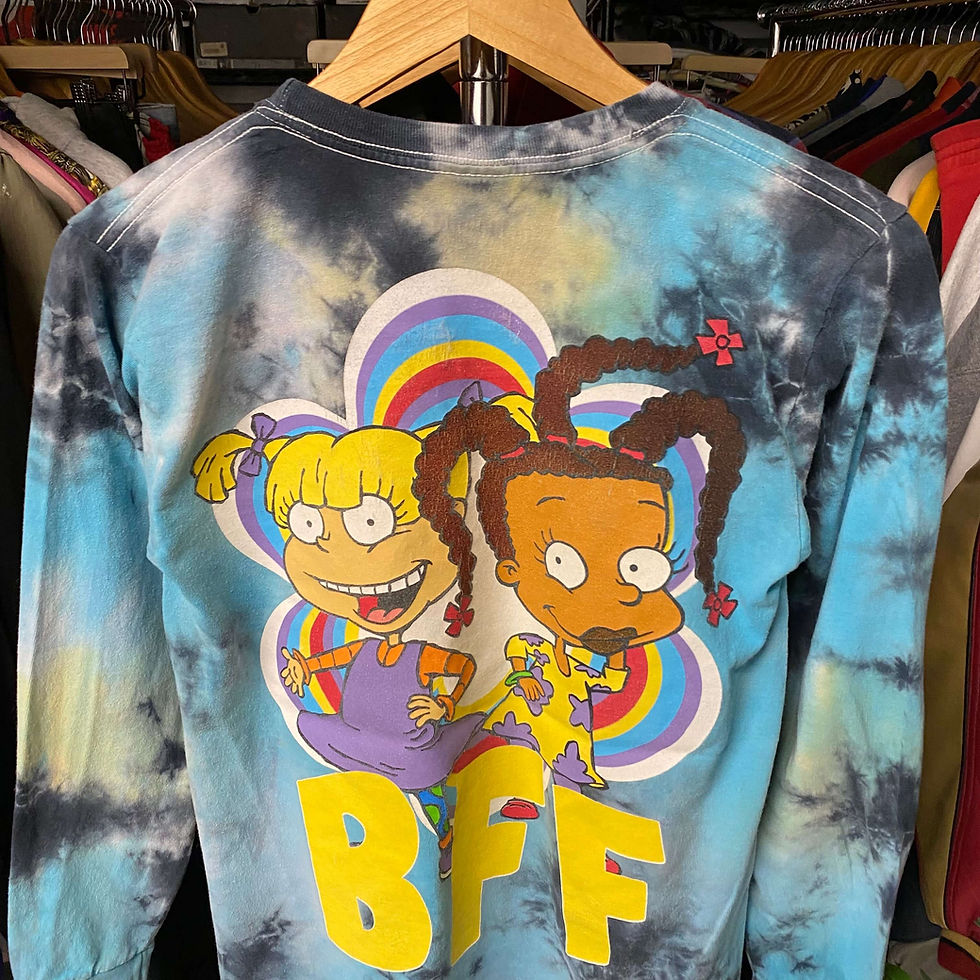 Thumbnail: NICKELODEON RUGRATS LONG SLEEVE TIE-DYE TEE