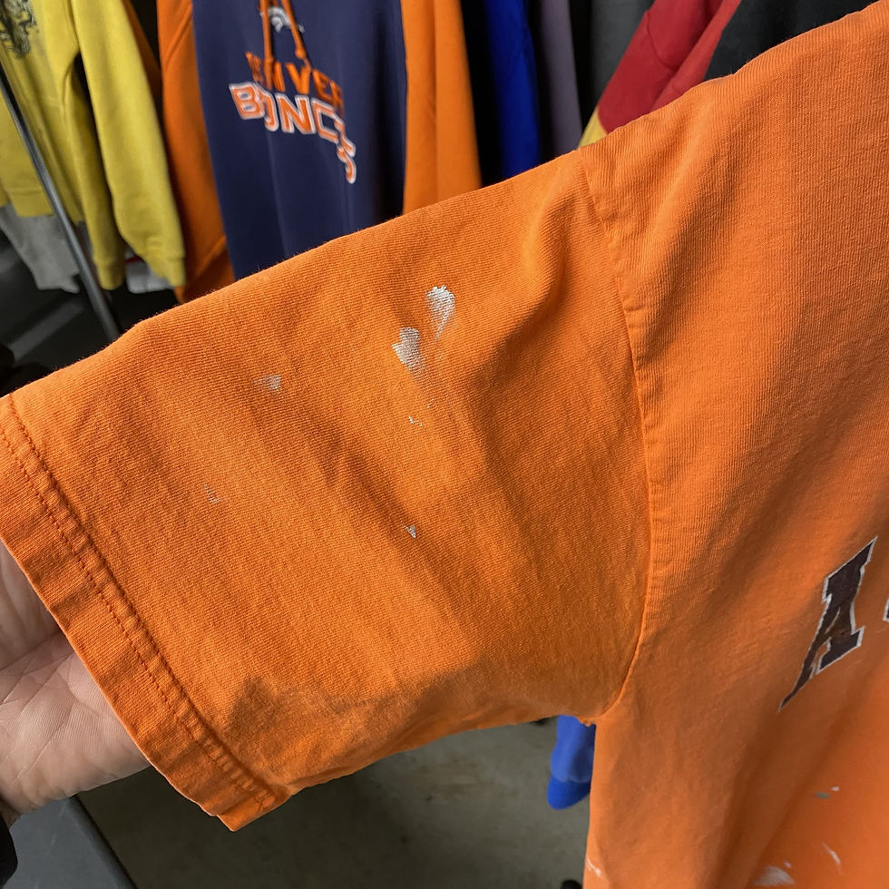 Thumbnail: VINTAGE AUBURN UNIVERSITY PAINT SPLATTER TEE