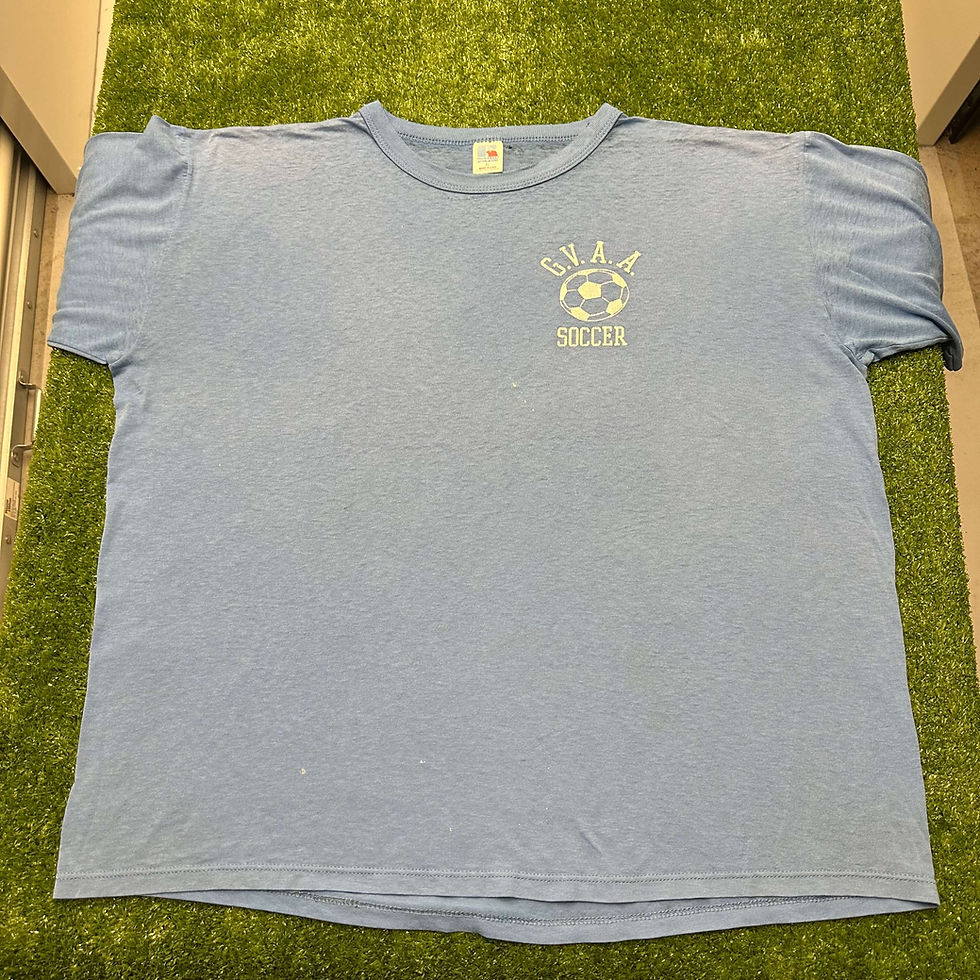 Thumbnail: VINTAGE RUSSELL ATHLETIC G.V.A.A SOCCER TEE