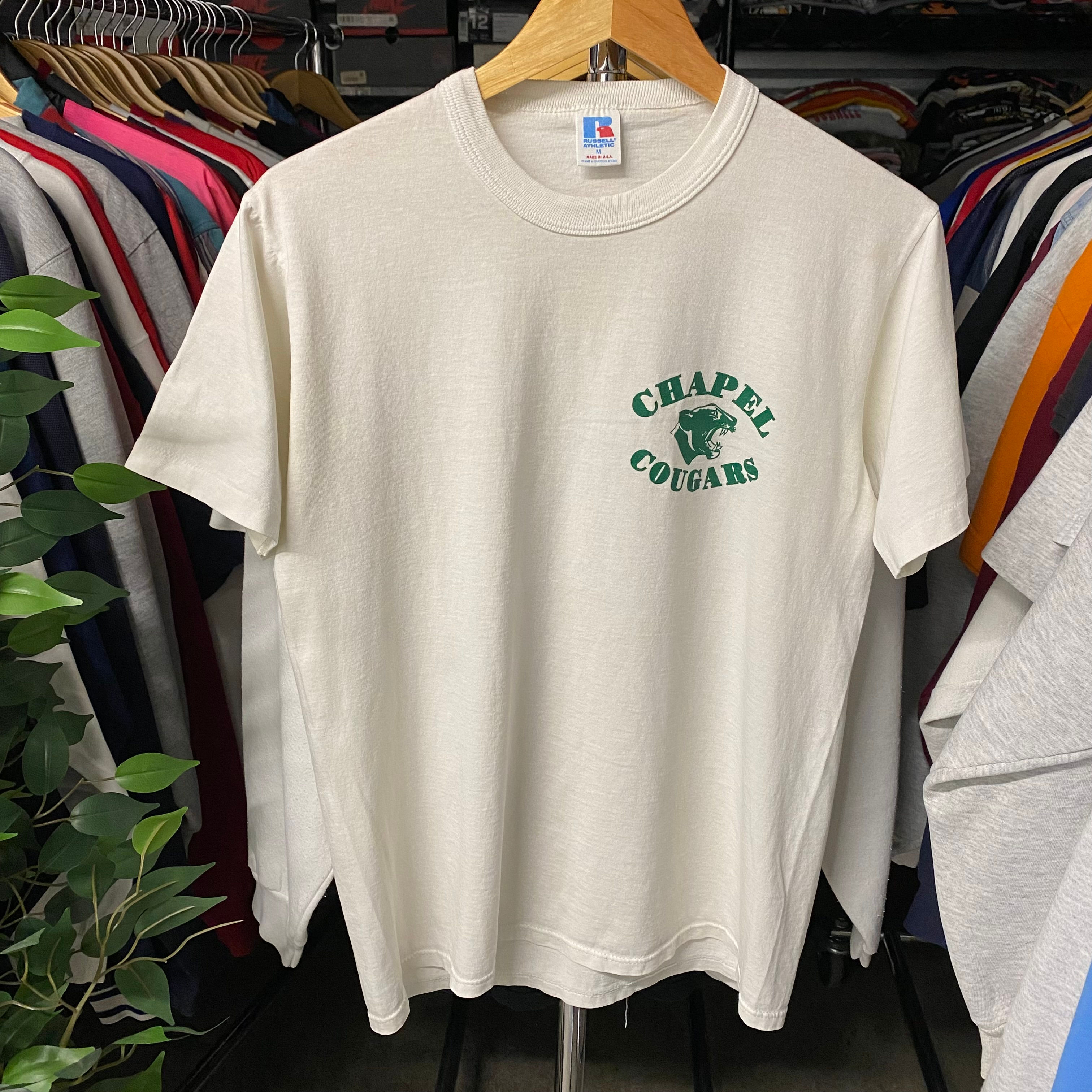 VINTAGE CHAPEL COUGARS TEE