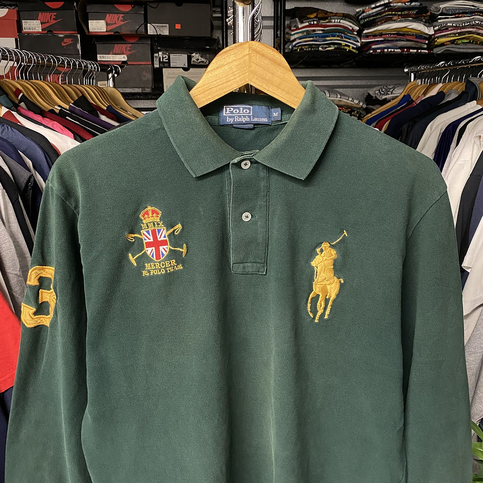 Thumbnail: POLO RALPH LAUREN BIG PONY LONG SLEEVE SHIRT