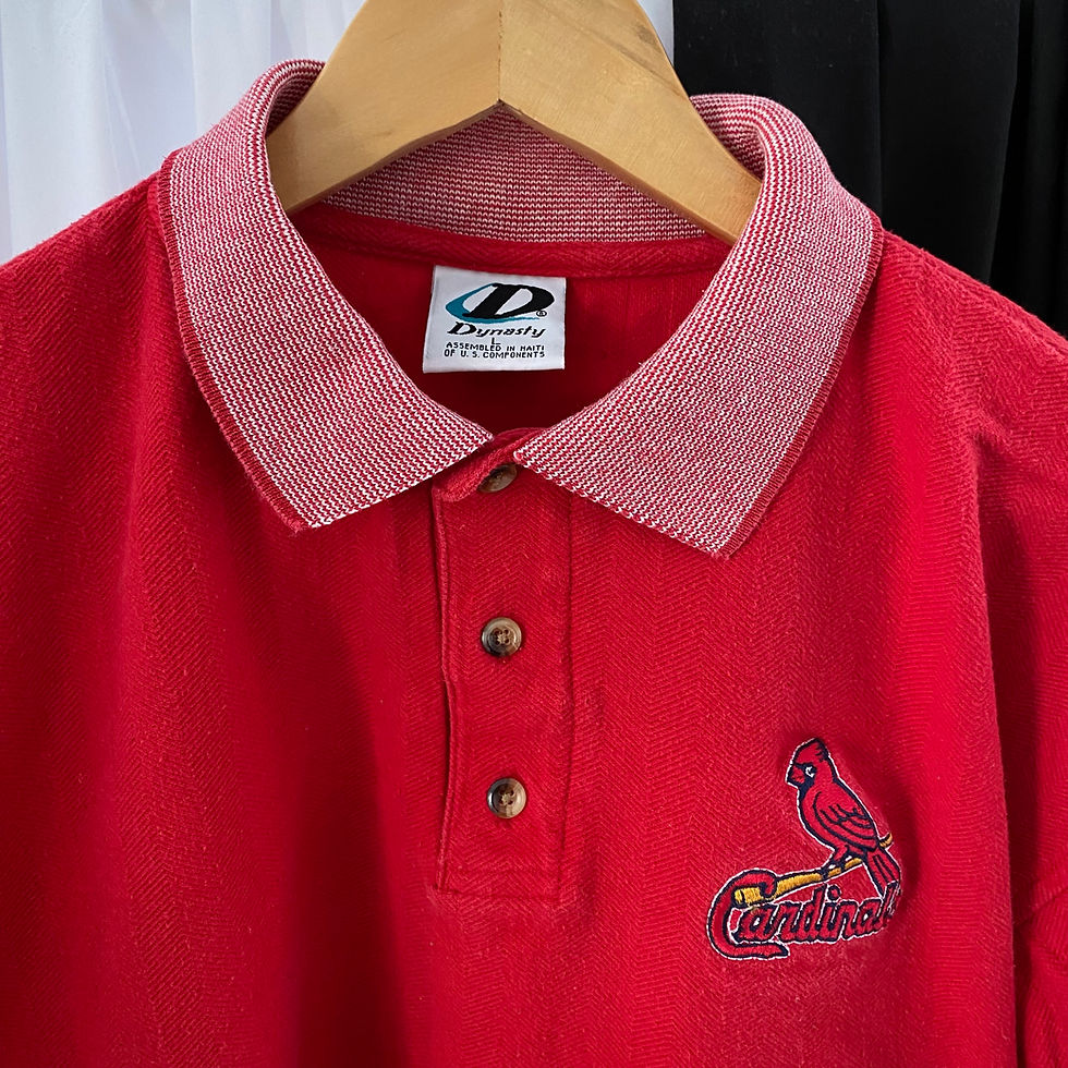 Thumbnail: VINTAGE ST. LOUIS CARDINALS POLO SHIRT