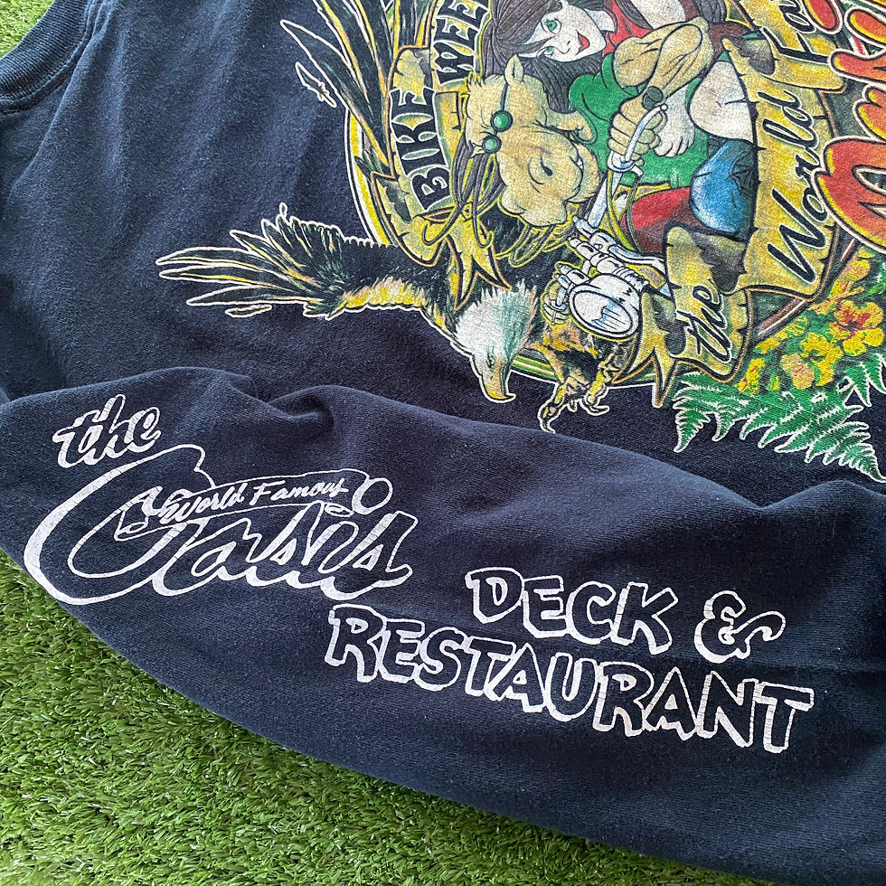 Thumbnail: 2007 BIKE WEEK THE OASIS RESTAURANT LONG SLEEVE TEE