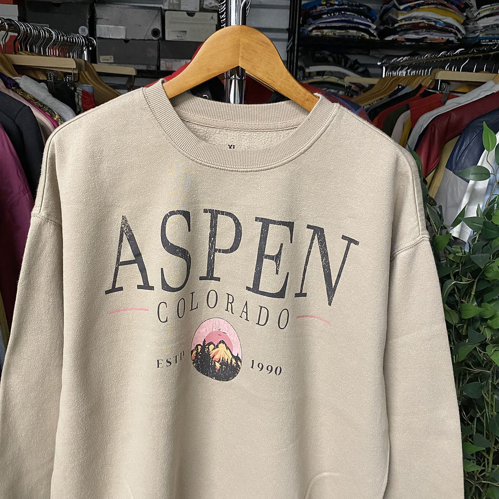 Thumbnail: GOODIE TWO SLEEVES ASPEN COLORADO CREWNECK