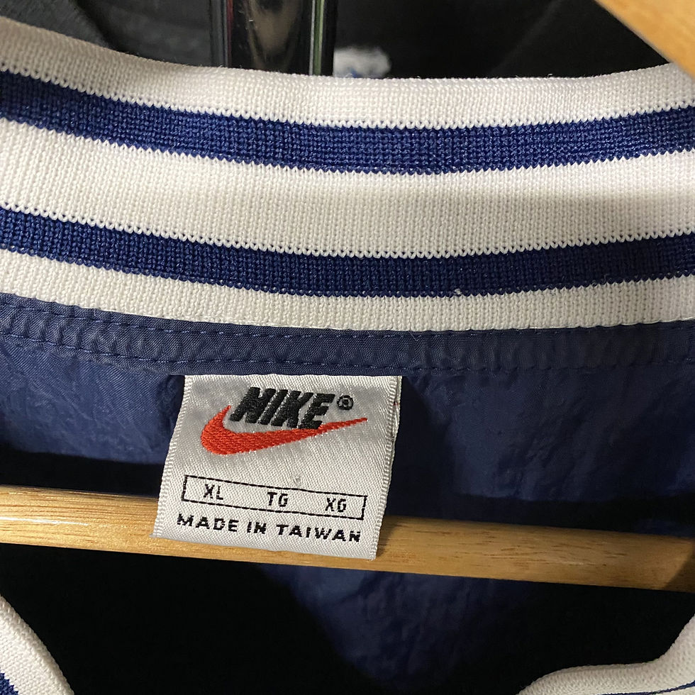Thumbnail: VINTAGE NIKE WINDBREAKER PULLOVER NAVY